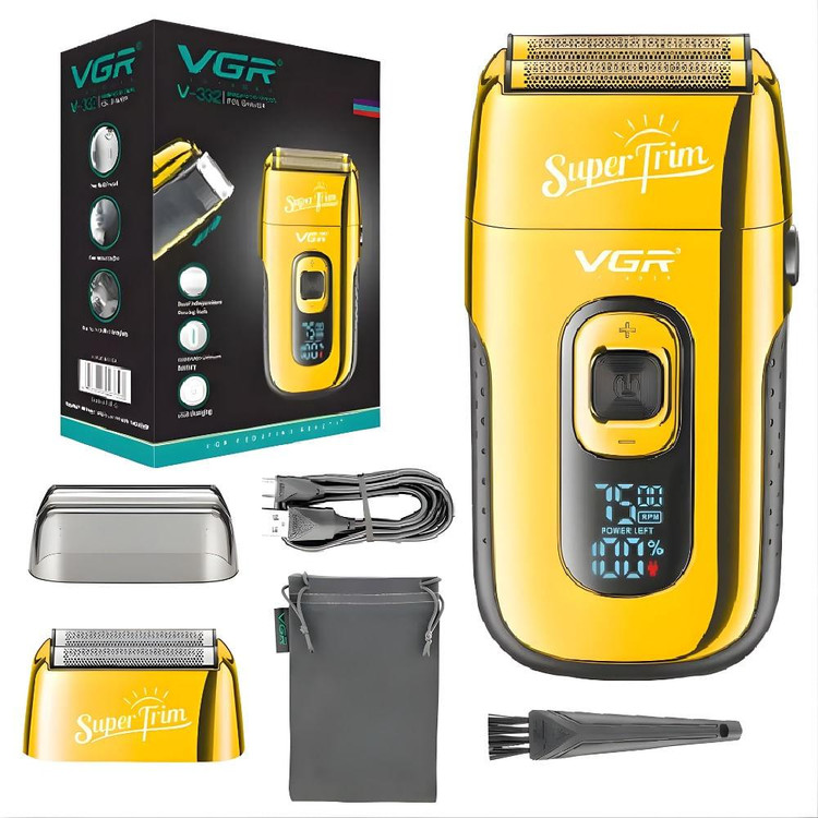 شیور وی جی آر V-332 | ماشین اصلاح صورت VGR V-332 با اصلاحی دقیق و روان