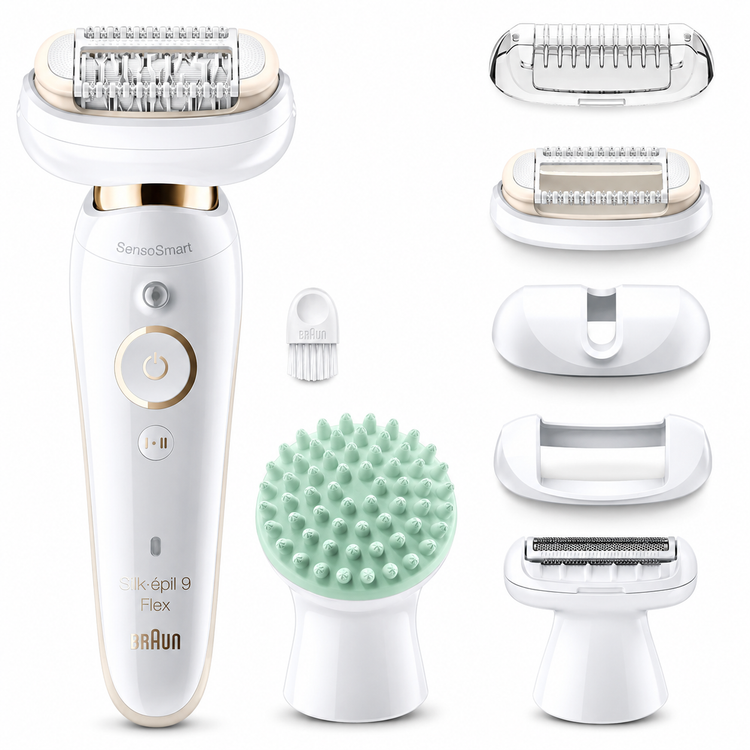 اپیلاتور براون Silk-épil 9 Flex مدل 9020 اصل | سری 9 فلکس
