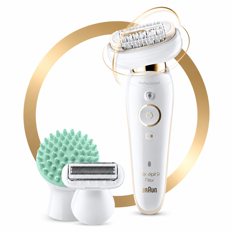اپیلاتور براون Silk-épil 9 Flex مدل 9020 اصل | سری 9 فلکس