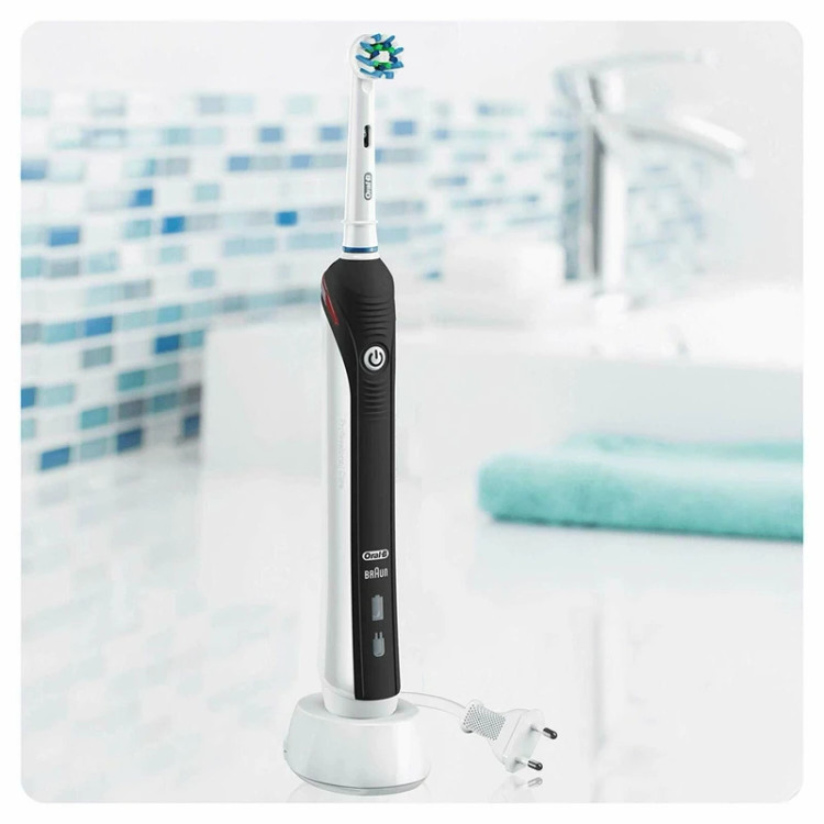 مسواک برقی اورال بی مدل Pro 2 2900 بسته ۲ عددی | Oral-B Pro 2 2900