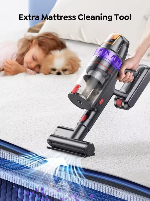 جارو شارژی BuTure VC90 | مکش قدرتمند 65000 پاسکال، موتور 600 وات