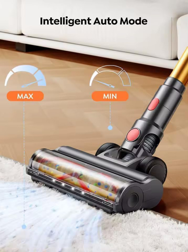 جارو شارژی BuTure VC90 | مکش قدرتمند 65000 پاسکال، موتور 600 وات